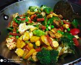 A picture of step 3 of Mix Veggie.