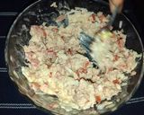 Foto del paso 12 de la receta: Ensalada con mayonesa servida en saladitas