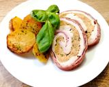 Töltött csirkemell recept fázis 3 fotója