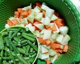 Foto langkah ke 1 dari resep Sayur bobor labu Siam.