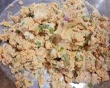 मक्के की वेज रोटी (makke ki veg roti recipe in hindi) रेसिपी चरण 3 फोटो