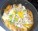 A picture of step 4 of Creamy Chicken with Rice.