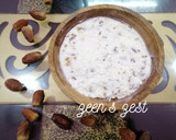 A picture of step 2 of Dates and Nuts Shrikhand.