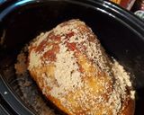 A picture of step 4 of Crockpot Glazed Ham.