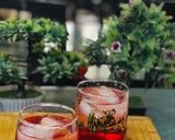 A picture of step 4 of Rooh afza drink.