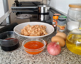 Foto del paso 1 de la receta: Lasaña de Calabacin con Carne Picada de Pollo al ajo y perejil
