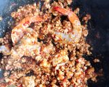 รูปขั้นตอนการทำที่ 2 ของ อินทผลัมผัดพริกแกงกุ้งหมูสับ🍋