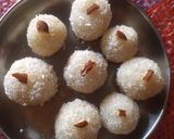 कोकोनट लड्डू (Coconut laddu recipe in Hindi) रेसिपी चरण 6 फोटो