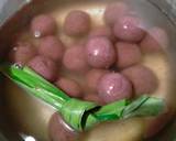 Cara Membuat Bubur Candil  Biji Salak Tepung Ubi Ungu 2