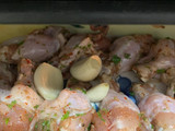 Roasted Chicken Wings with Homemade Spicy Garlic Mayo