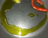 A picture of step 3 of Palak kadhi.