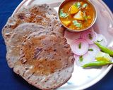 देशी स्टाइल बाजरा की रोटियां(Deshi style bajra ki rotiya recipe in Hindi) रेसिपी चरण 5 फोटो