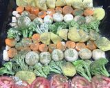 عکس مرحله 1 از دستور سينی سبزيجات نارسی بانو