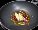 A picture of step 1 of Amritsari chole.