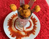 A picture of step 5 of Leftover Rice Bhajiya.