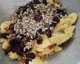 Une image de l'étape 3 de Cookies graines et fruits secs.