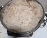 Foto langkah ke 6 dari resep Nasi ketan topping abon.