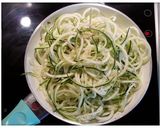 Hình bước làm 4 của món Zucchini Spaghetti (Mỳ spaghetti bí ngòi) #cleaneating