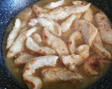 Foto del paso 7 de la receta: Tiras de pollo al ajillo