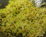 मूग डाळ टाकून पत्ता कोबीची भाजी (Moong Dal Patta Kobichi Bhaji Recipe In Marathi) रेसिपी स्टेप 3 फोटो 