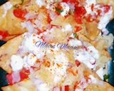 A picture of step 11 of Papri chaat.