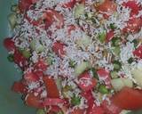 Tangy carrot and green gram salad recipe step 3 photo