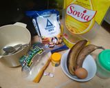 Foto langkah ke 1 dari resep Bolu Pisang Kukus (Banana Cake).