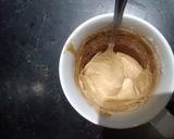 A picture of step 3 of Hand beaten foamy coffee.