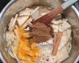A picture of step 5 of Celeriac & Kale Coconut Curry.