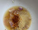 A picture of step 7 of Roasted garlic marinated pork collar with spicy Thai-style sauce.