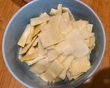 A picture of step 1 of Red Curry Chicken with Pickled Bamboo Shoots.