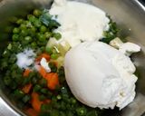 A picture of step 3 of Veg russian salad.