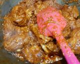 A picture of step 3 of Mutton curry.