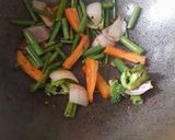 বাটার গার্লিক ভেজিটেবল ফ্রাই(Butter garlic vegetable fry recipe in Bengali) রেসিপির ধাপ 1 ছবি