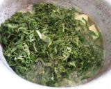 A picture of step 4 of Irio # local food contest Nairobi north area.