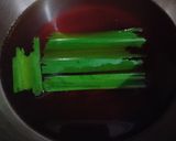 Foto langkah ke 3 dari resep Dadar Gunting Pandan Suji.