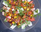A picture of step 3 of Healthy Paneer salad with sprouts.