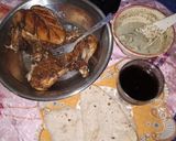 A picture of step 6 of Achari chicken broast.