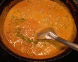 A picture of step 3 of Soya Makhana curry.