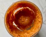 A picture of step 3 of Mild Thai Red Curry Paste #vegan.