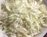 Фото кроку 1 до Капуста тушёная с мясом и овощами.
