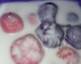 Foto langkah ke 5 dari resep Klepon mandi santan.