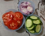 A picture of step 9 of Veg burger.