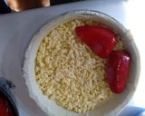 Foto del passaggio 5 della ricetta Torta salata con peperoni ed Asiago