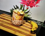 A picture of step 5 of Yoghurt fruit parfait #dessert recipe..