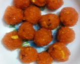 A picture of step 9 of Coconut laddu #indiandishcontest #localingridientcontest.