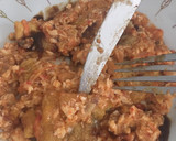 Foto del paso 11 de la receta: Lasaña crujiente de pollo asado, bechamel de piquillos y salsa de dátiles al vino
