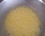 A picture of step 3 of Andey wala gosht.