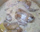 Une image de l'étape 4 de Lapin au riesling.