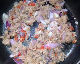 A picture of step 3 of Plantain meat rolls.